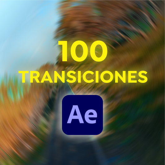 Pack de 100 Transiciones para After Effects