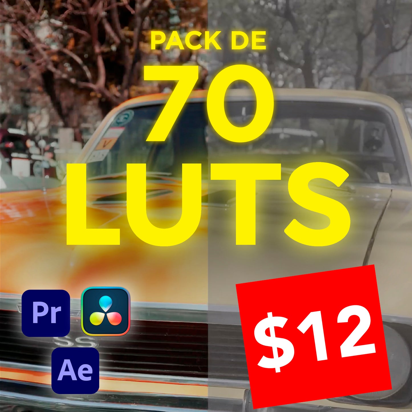 Pack de 70 LUTs
