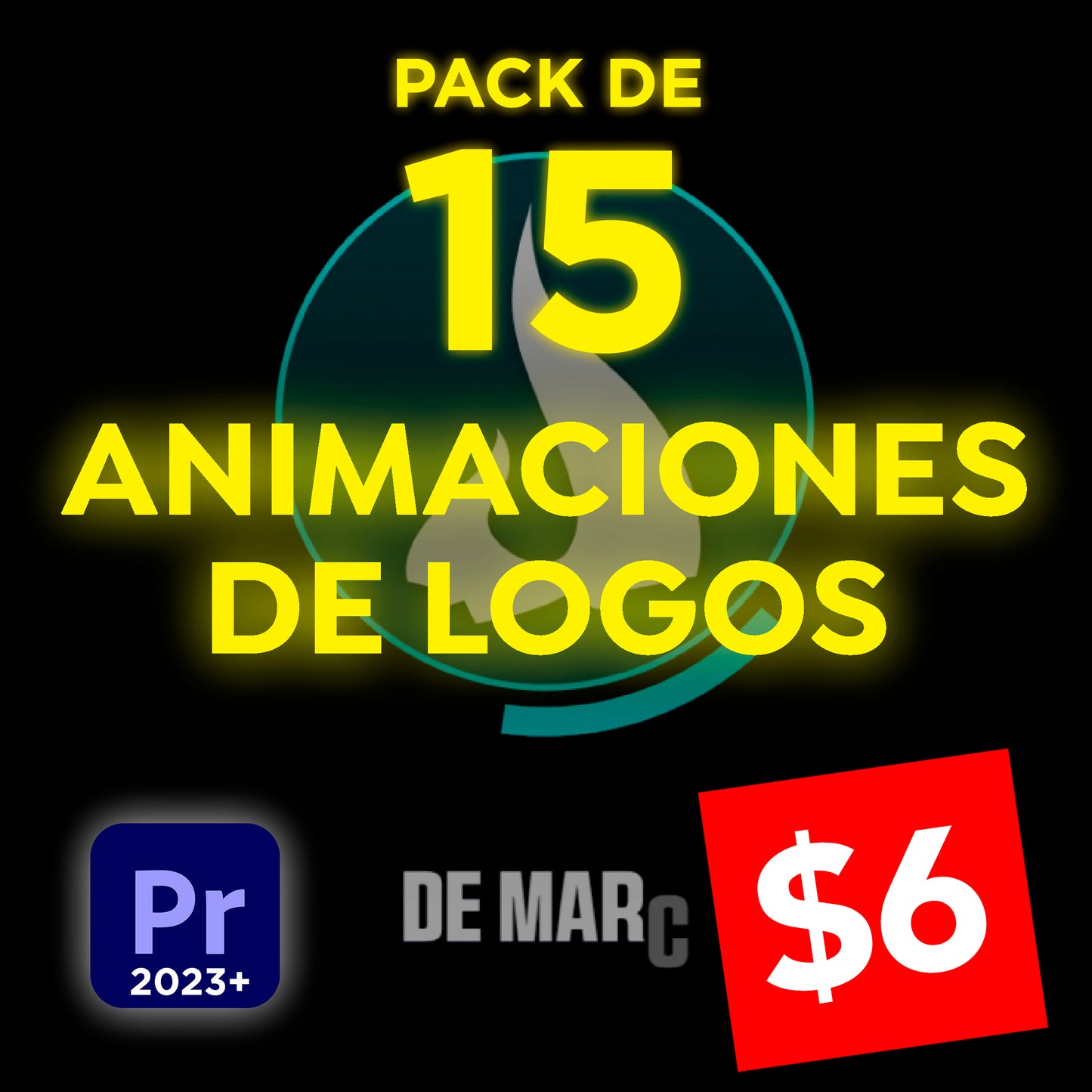 Pack de 15 Animaciones de logo