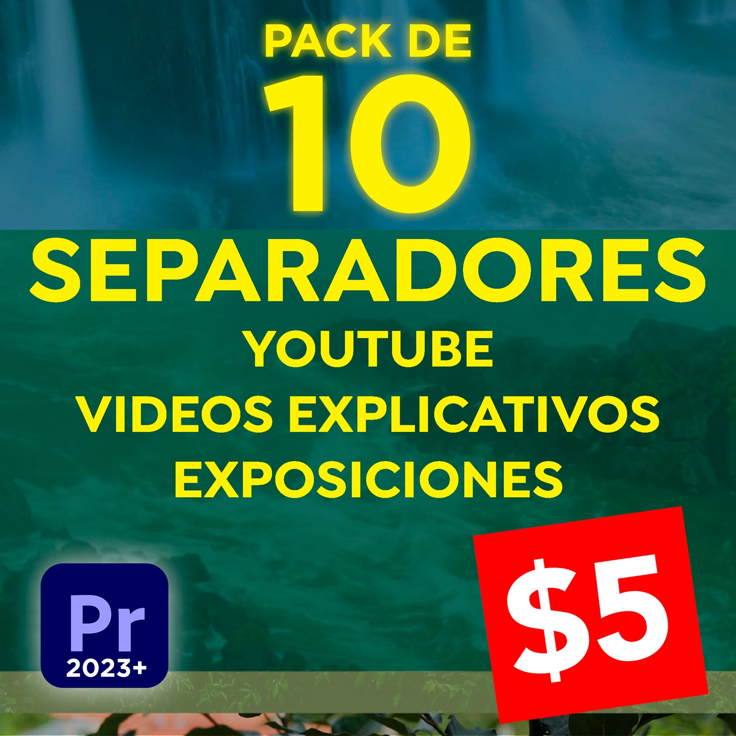 Pack de 10 Separadores para videos